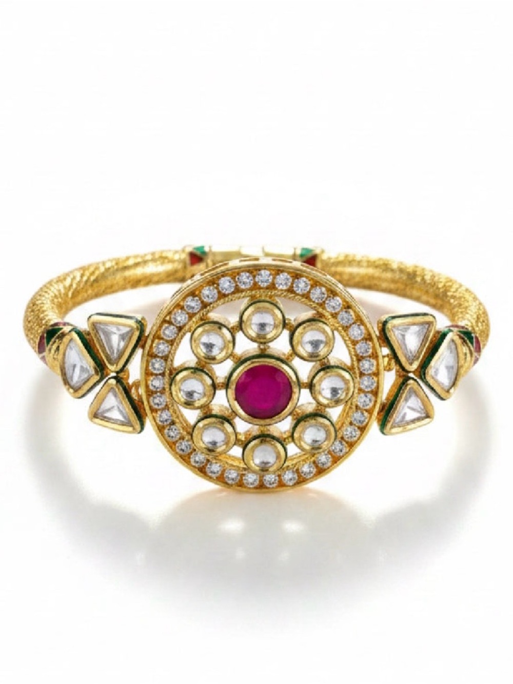 Kundan Bangle. - Picture 4 of 4